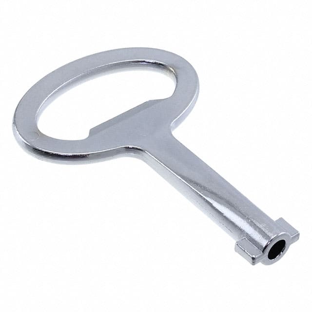 36815 Essentra Components                                                                    KEY 5 MM DOUBLE BIT ZAMAK CHROME