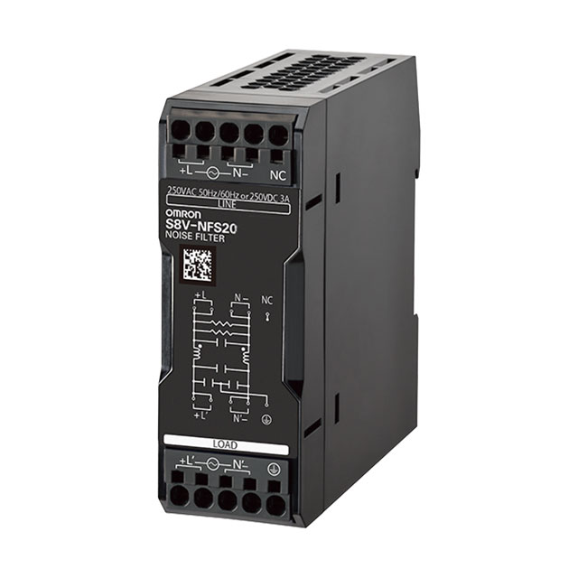 S8V-NFS203 Omron Automation and Safety                                                                    EMI FILTER 3A ACDC DIN RAIL PUSH