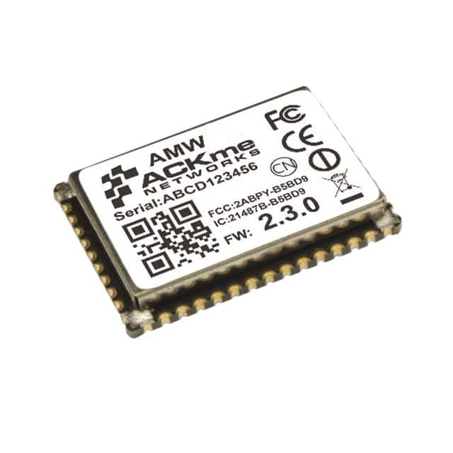 AMW006/T Silicon Labs                                                                    RF TXRX MODULE WIFI TRACE ANT