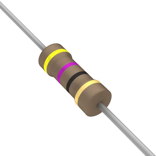 PCFM12JT47R0 Stackpole Electronics Inc.                                                                    RES CARBON 47 OHM 1/2W 5%