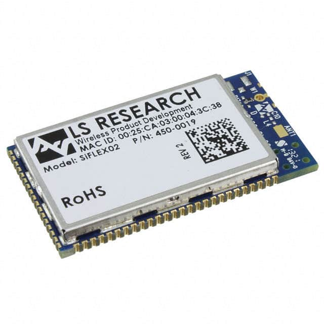 450-0019 Laird - Wireless & Thermal Systems                                                                    RF TXRX MODULE 802.15.4