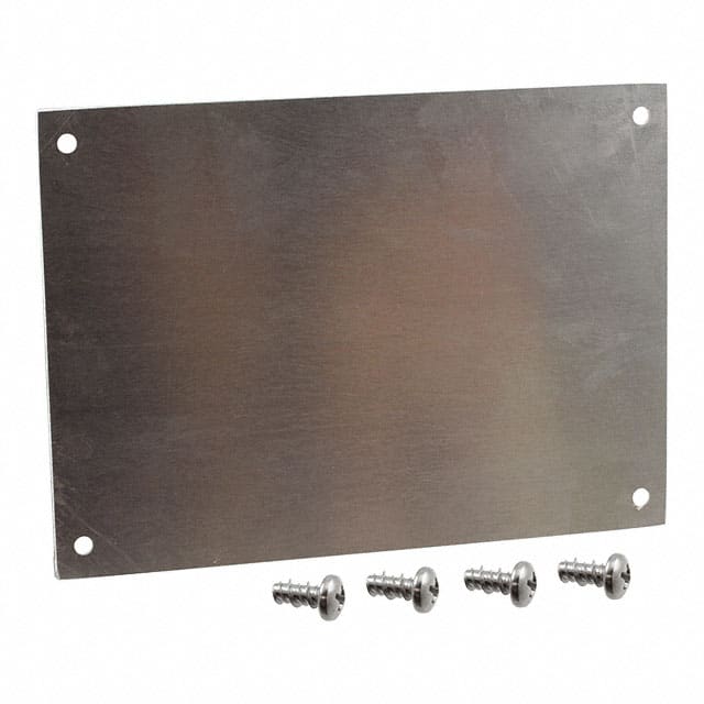 7100B Serpac                                                                    ALUMINUM BOTTOM PANEL, 8.1 X 6.2