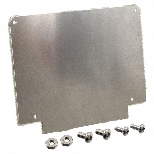 7100TH Serpac                                                                    ALUMINUM TOP HINGED PANEL, 8 X 6