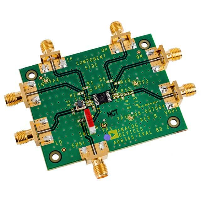 AD8345-EVALZ Analog Devices Inc.                                                                    BOARD EVAL FOR AD8345