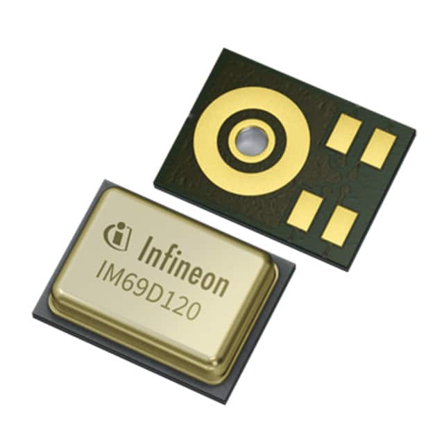 IM69D120V01XTSA1 Infineon Technologies                                                                    MIC MEMS DIGITAL PDM OMNI -26DB