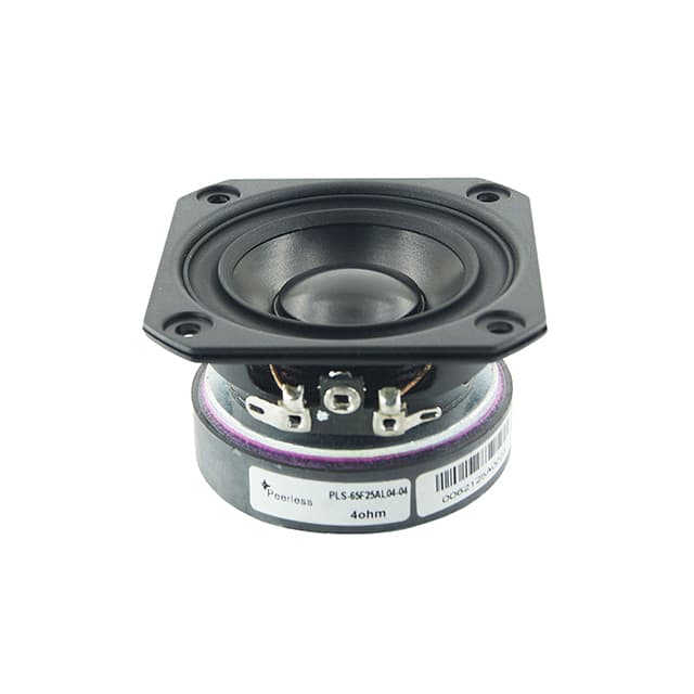 PLS-65F25AL04-04 Peerless by Tymphany                                                                    SPEAKER 4OHM 25W TOP PORT 82.9DB