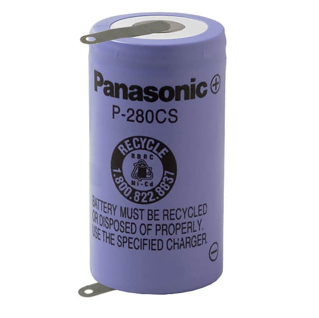 P-280CS/A03T Panasonic - BSG                                                                    BATTERY NICAD 1.2V 2.8AH C