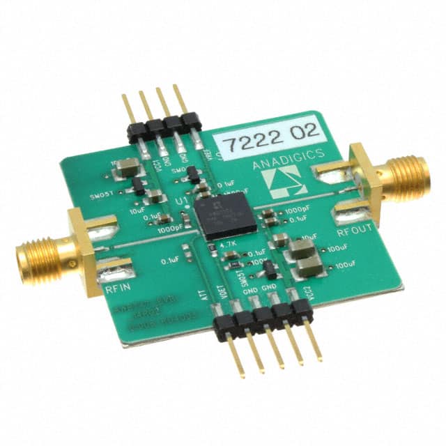 EVB7222 Skyworks Solutions Inc.                                                                    EVALUATION BOARD AWB7222P8