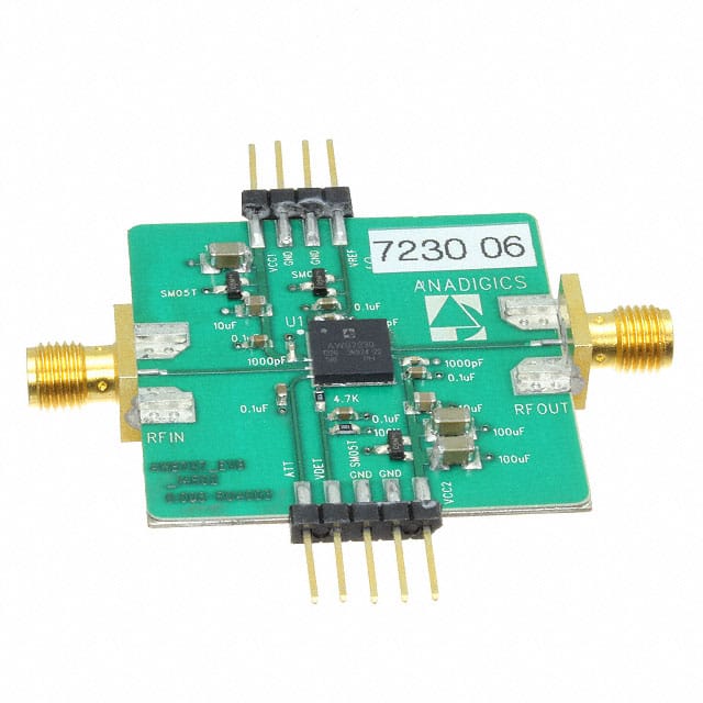 EVB7230 Skyworks Solutions Inc.                                                                    EVALUATION BOARD AWB7230P8