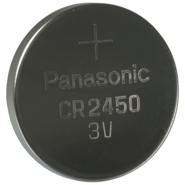 CR2450 Panasonic - BSG                                                                    BATTERY LITHIUM 3V COIN 24.5MM