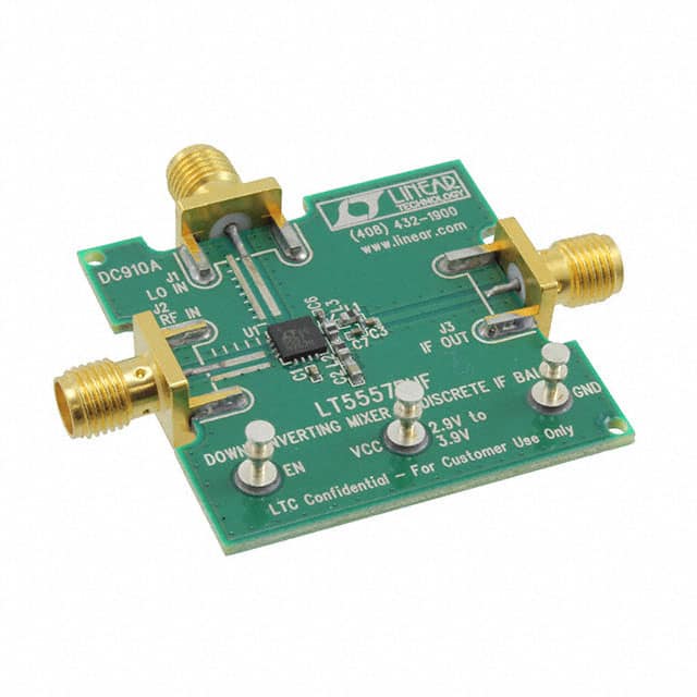 DC910A Linear Technology/Analog Devices                                                                    EVAL BOARD FOR LT5557EUF