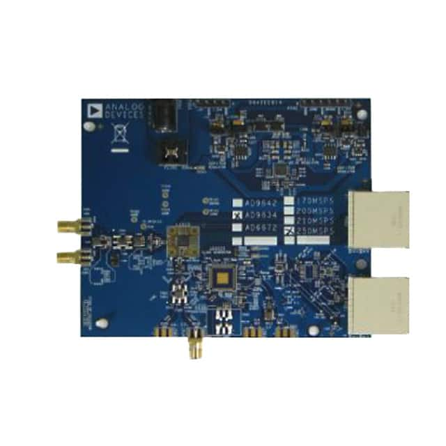 AD6672-250EBZ Analog Devices Inc.                                                                    BOARD EVAL AD6672