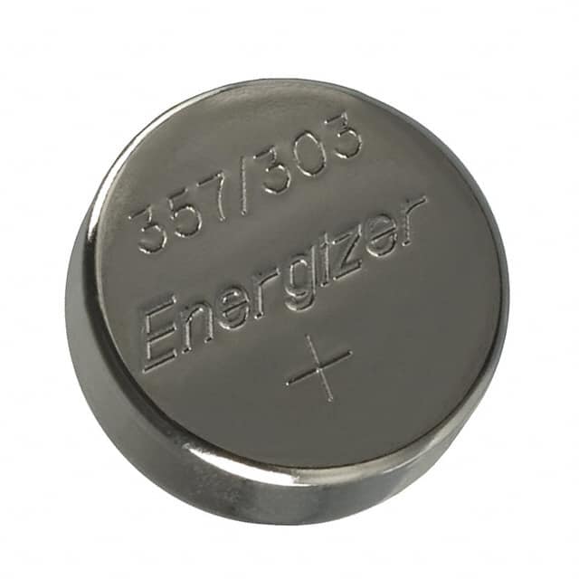 357-303VZ Energizer Battery Company                                                                    BATT SLVR OX 1.55V BUTTON 11.6MM