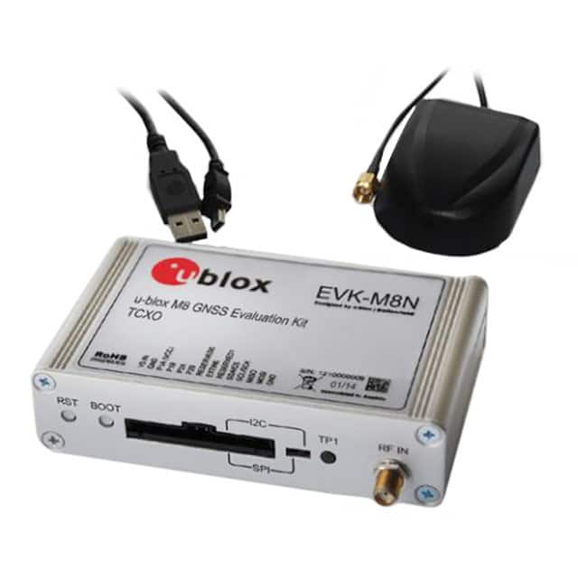 EVK-M8N-0 U-Blox America Inc.                                                                    U-BLOX M8 GNSS EVALUATION KIT FO