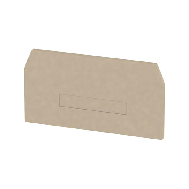 1748660000 Weidmuller                                                                    ENDPLATE 1.5MM WM BEIGE ZDU 10