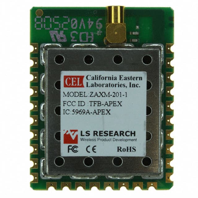 ZAXM-201-1C CEL                                                                    RF TXRX MODULE 802.15.4 MMCX ANT