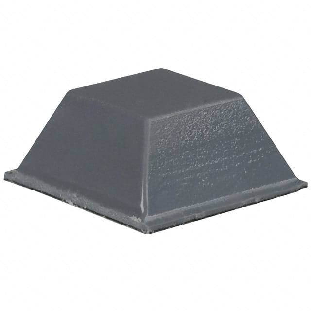 SJ-5518 (GRAY) 3M                                                                    BUMPER SQUARE 0.5