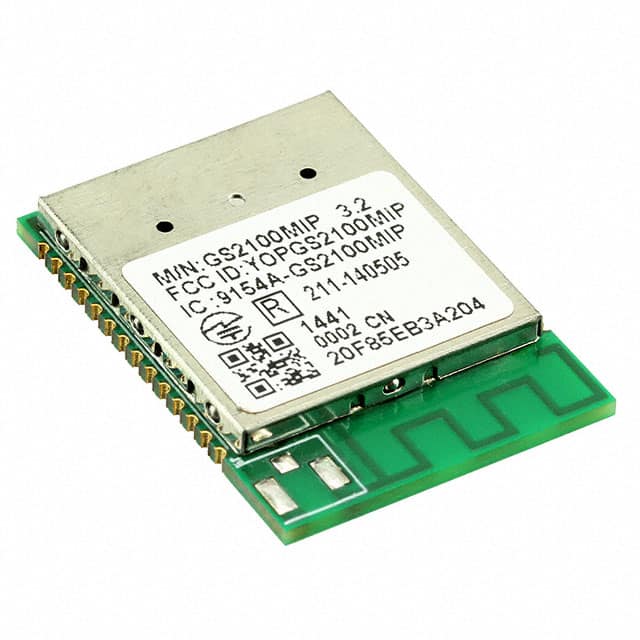 700-0082-100 GainSpan Corporation                                                                    RF TXRX MODULE WIFI TRACE ANT